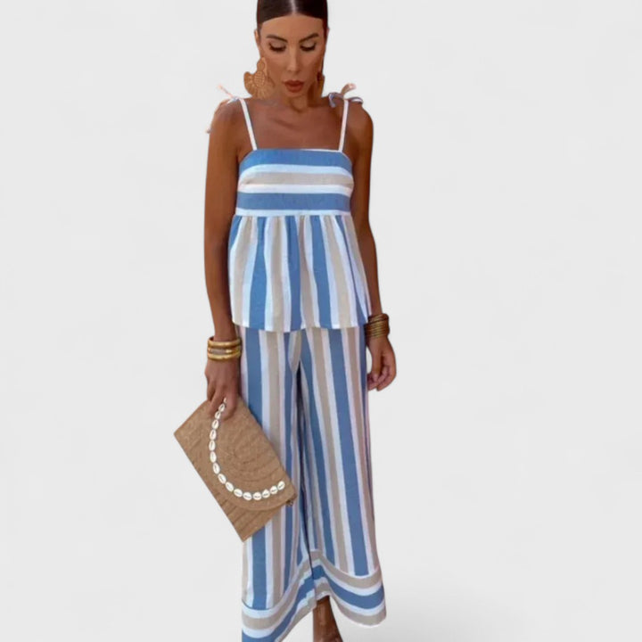 Hanne - Komplett Outfit mit Print-Hose für den Sommer