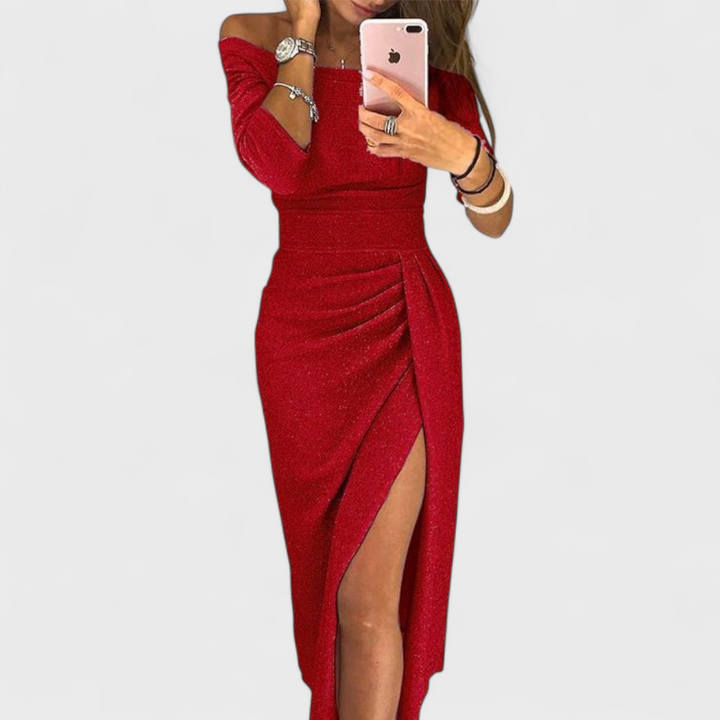 Marika – Off-Shoulder Gala-Kleid