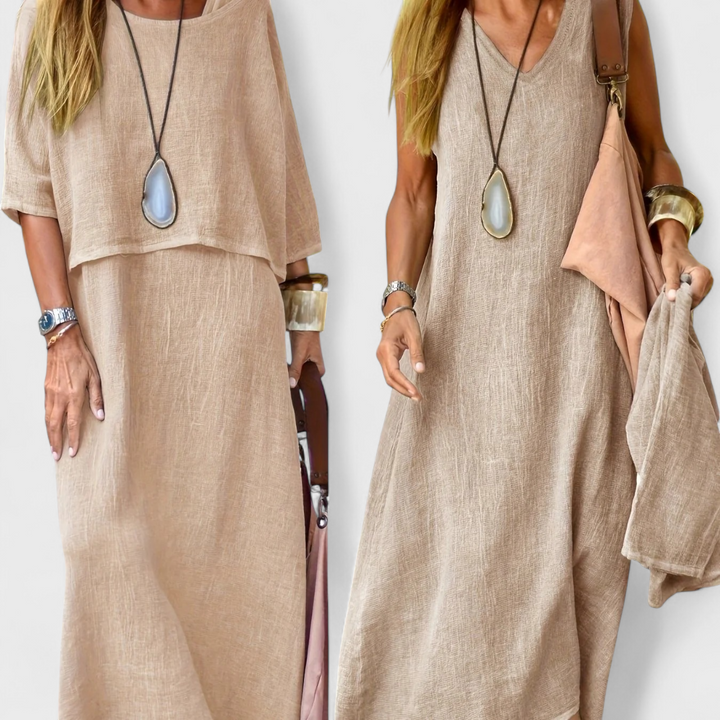 Sonja | Premium Zweiteiliges Kleid