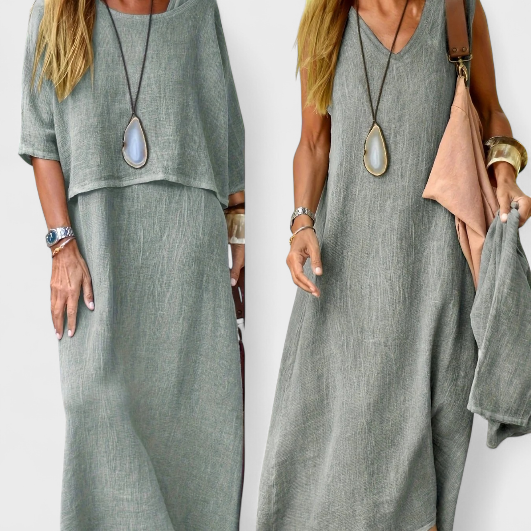 Sonja | Premium Zweiteiliges Kleid