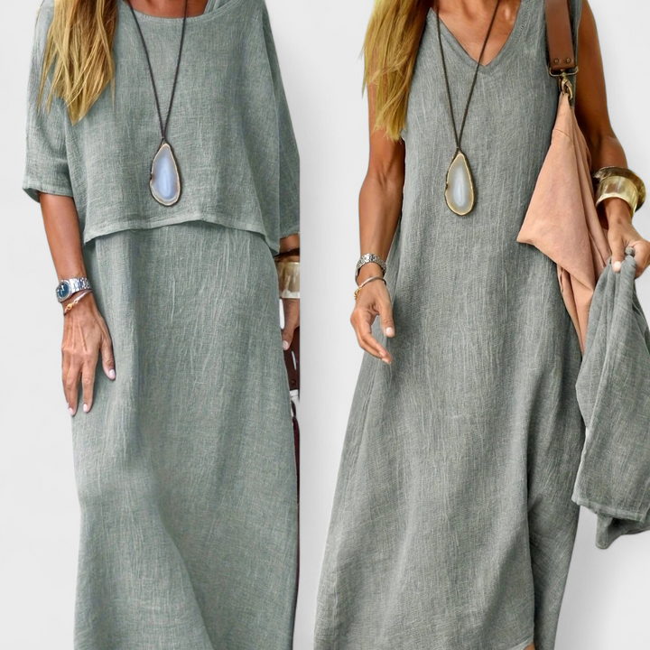 Sonja | Premium Zweiteiliges Kleid