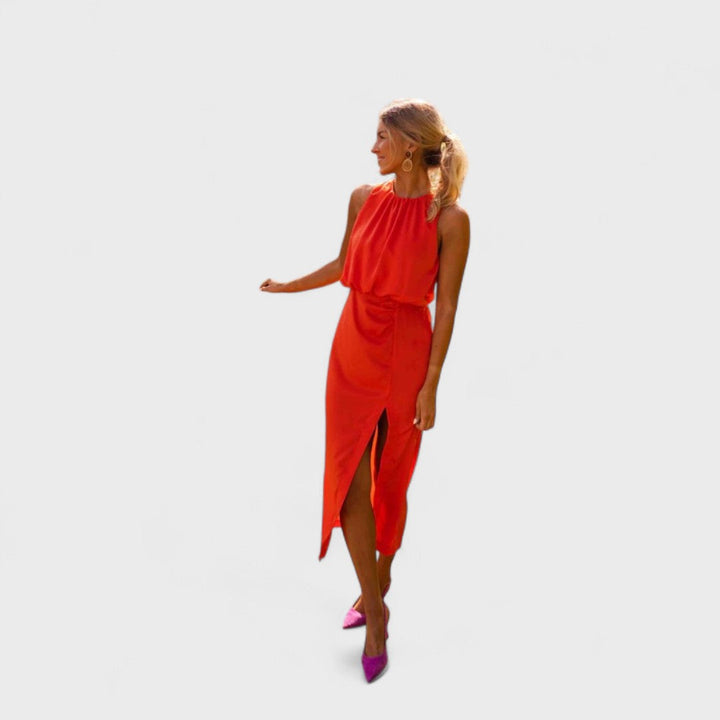 Leonie | Midi-Kleid für Damen, handgefertigt