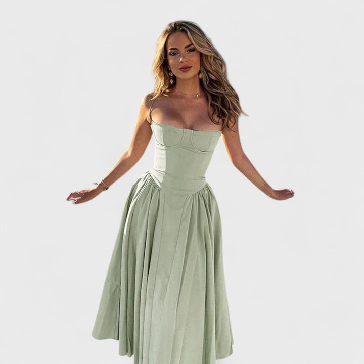 Kiki | Midi-Kleid Premium mit Korsett