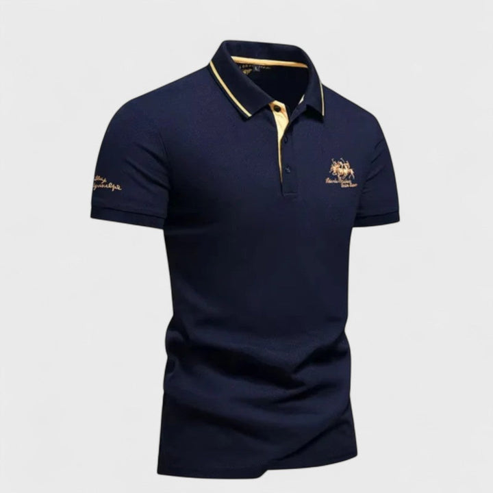 Lorenzo | Luxuriöses Polo aus maßgeschneideter Baumwolle