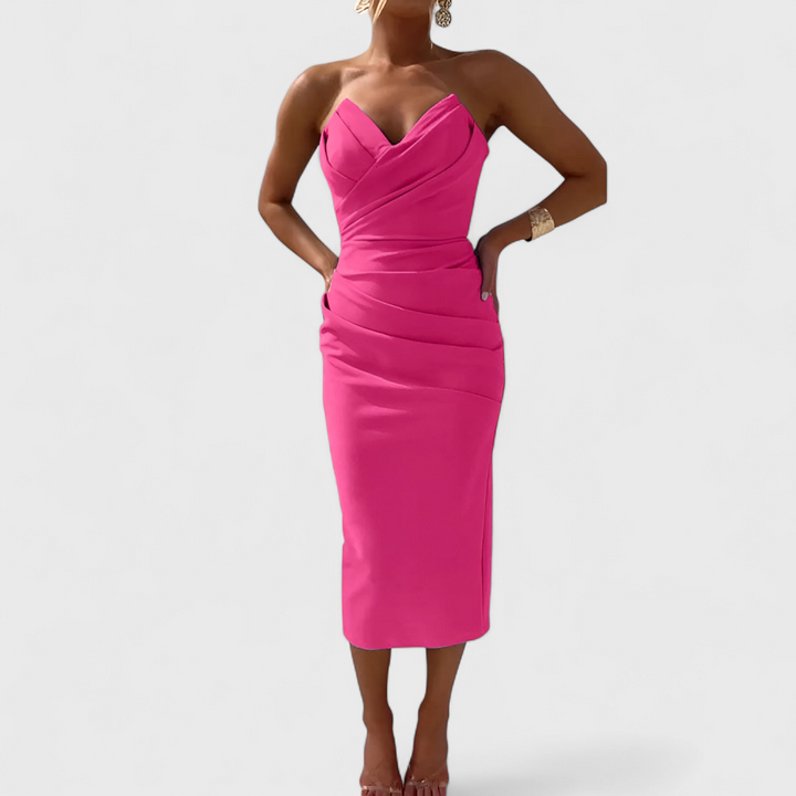 Mélina™ – Elegantes trägerloses Sommerkleid