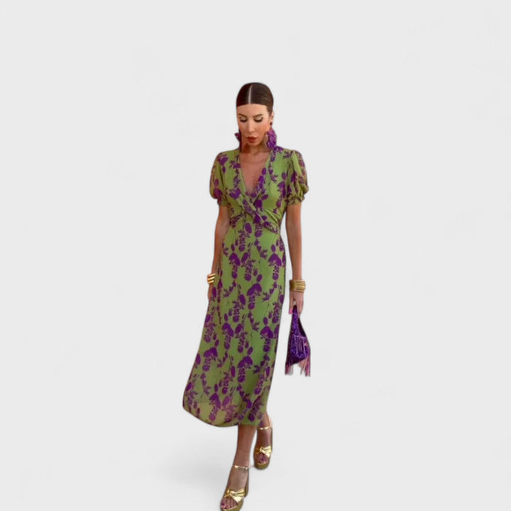 Carmen | Premium Elegantes Kleid mit Tiefem Ausschnitt