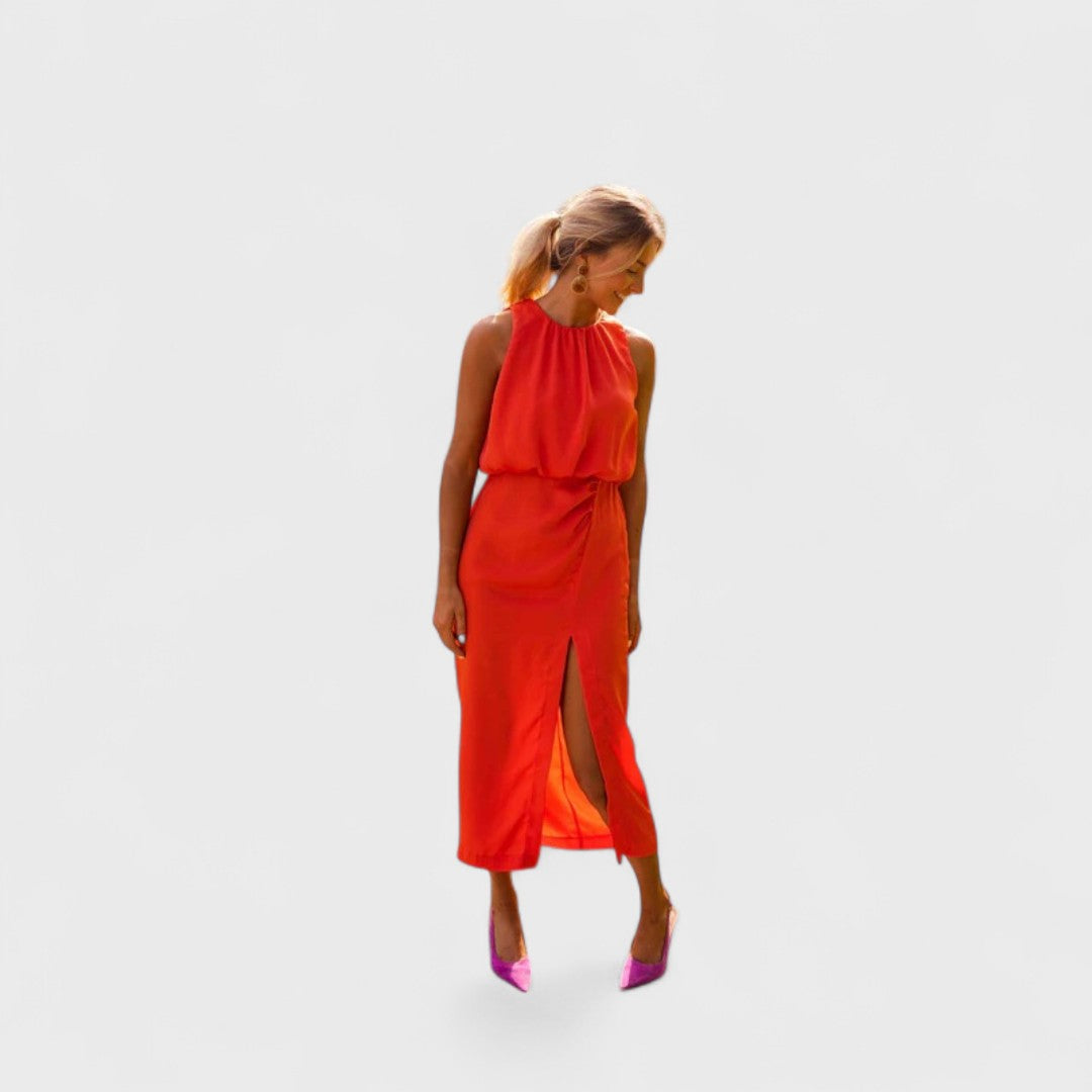 Leonie | Midi-Kleid für Damen, handgefertigt