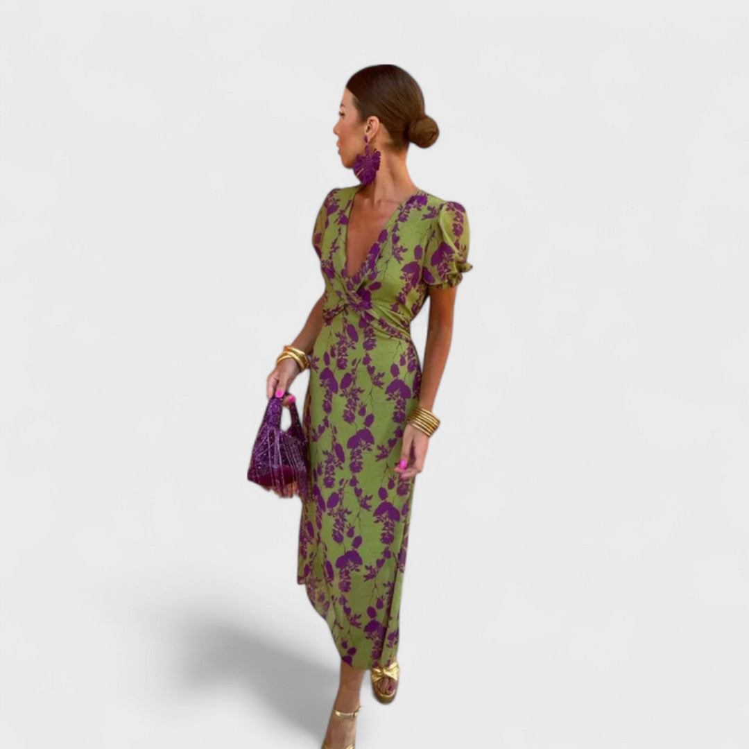 Carmen | Premium Elegantes Kleid mit Tiefem Ausschnitt
