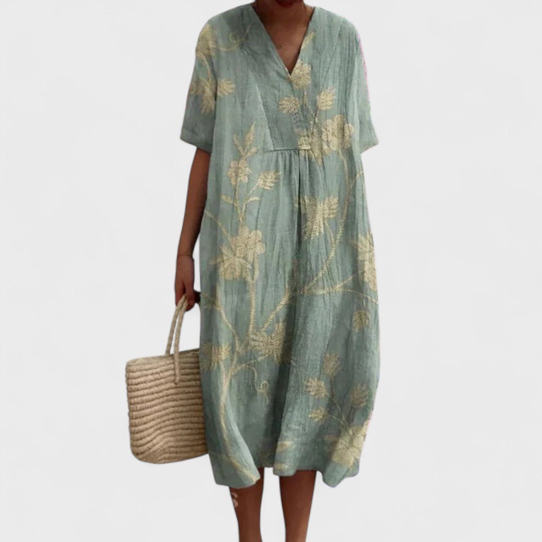 Olalla | Premium Sommerkleid aus Baumwolle