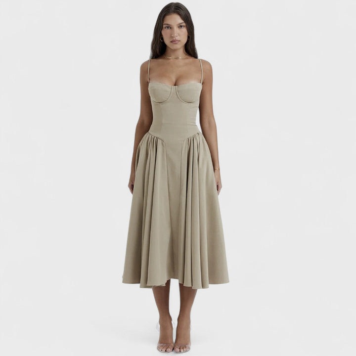 Kiki | Midi-Kleid Premium mit Korsett