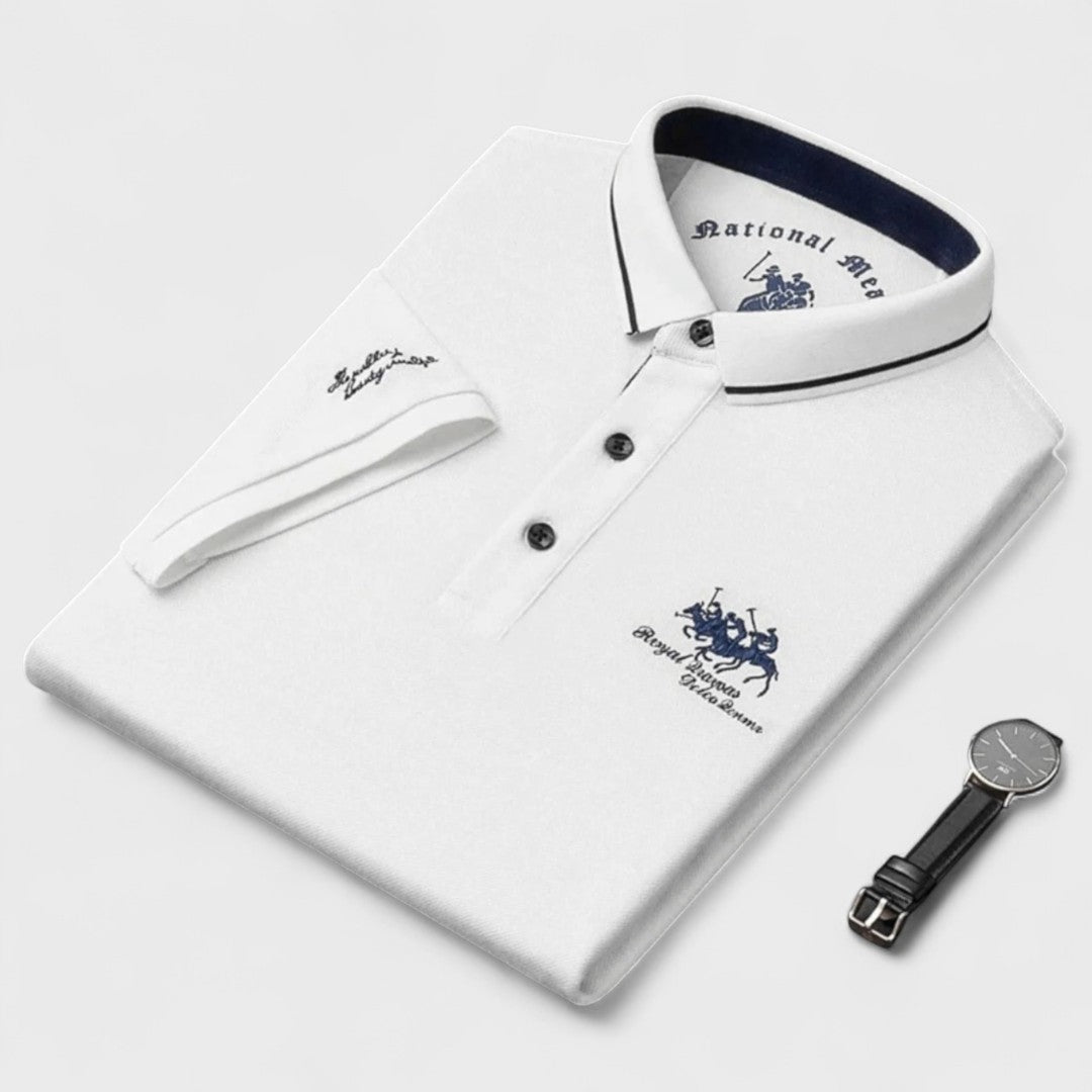 Lorenzo | Luxuriöses Polo aus maßgeschneideter Baumwolle