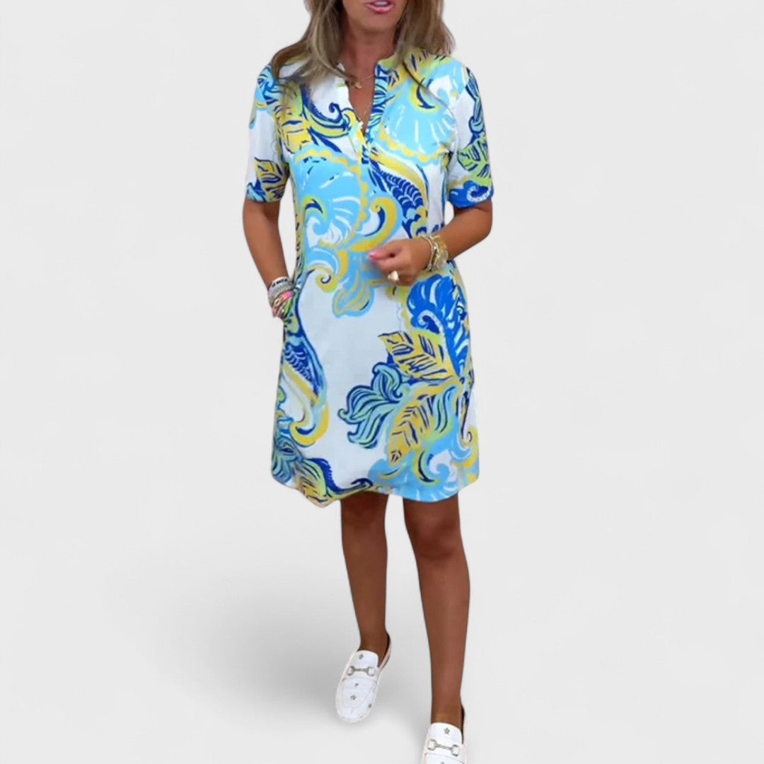 Michaela | Premium Sommerkleid mit Blumenmuster