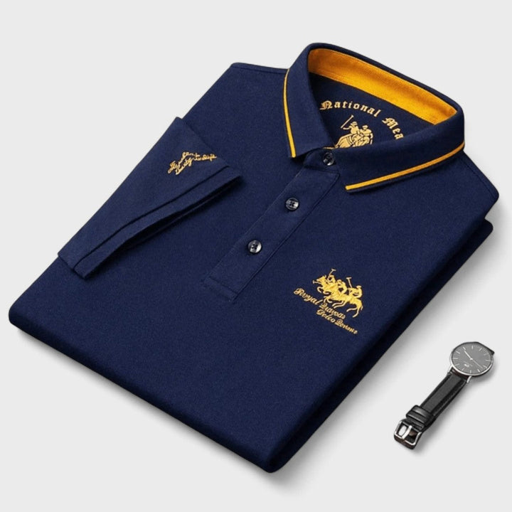 Lorenzo | Luxuriöses Polo aus maßgeschneideter Baumwolle