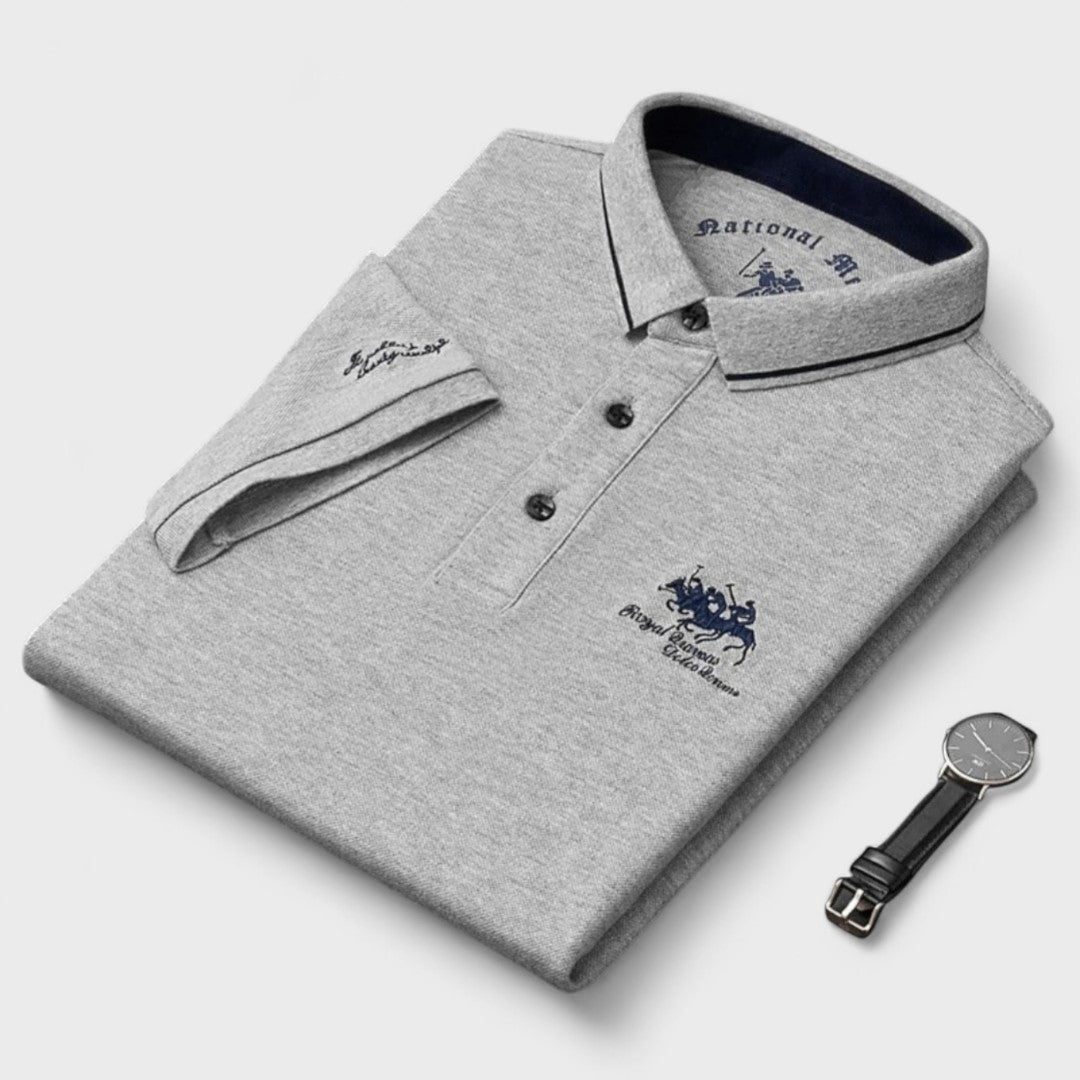 Lorenzo | Luxuriöses Polo aus maßgeschneideter Baumwolle