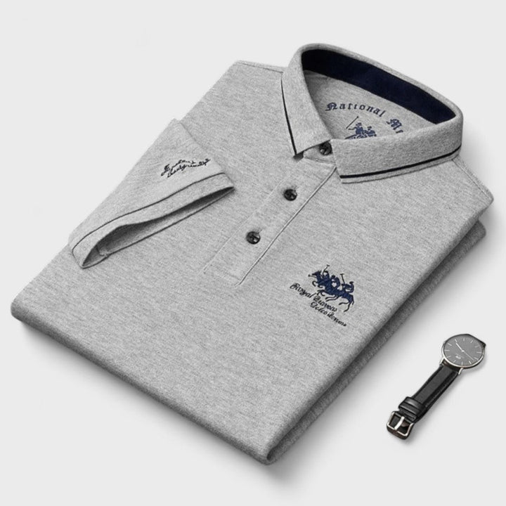 Lorenzo | Luxuriöses Polo aus maßgeschneideter Baumwolle