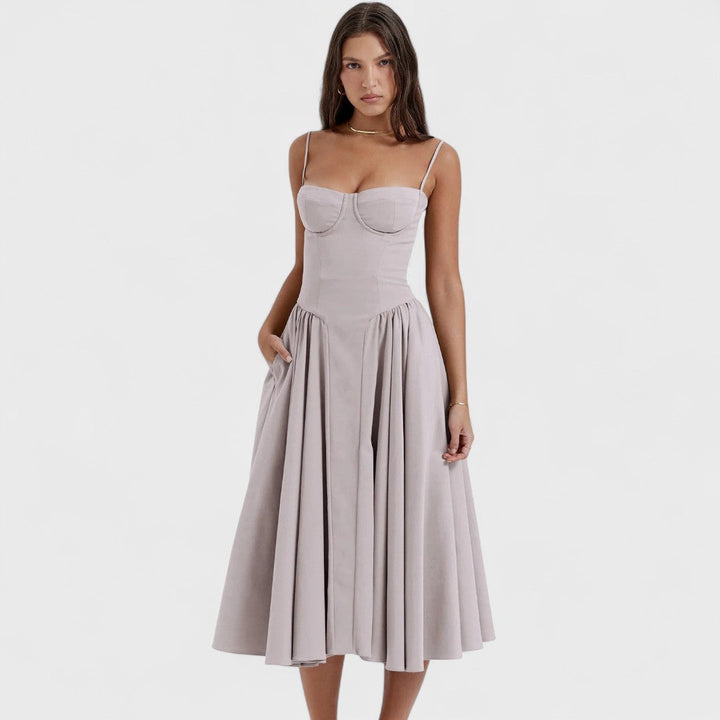 Kiki | Midi-Kleid Premium mit Korsett