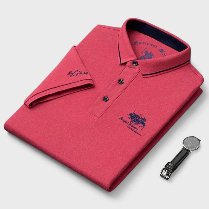 Lorenzo | Luxuriöses Polo aus maßgeschneideter Baumwolle