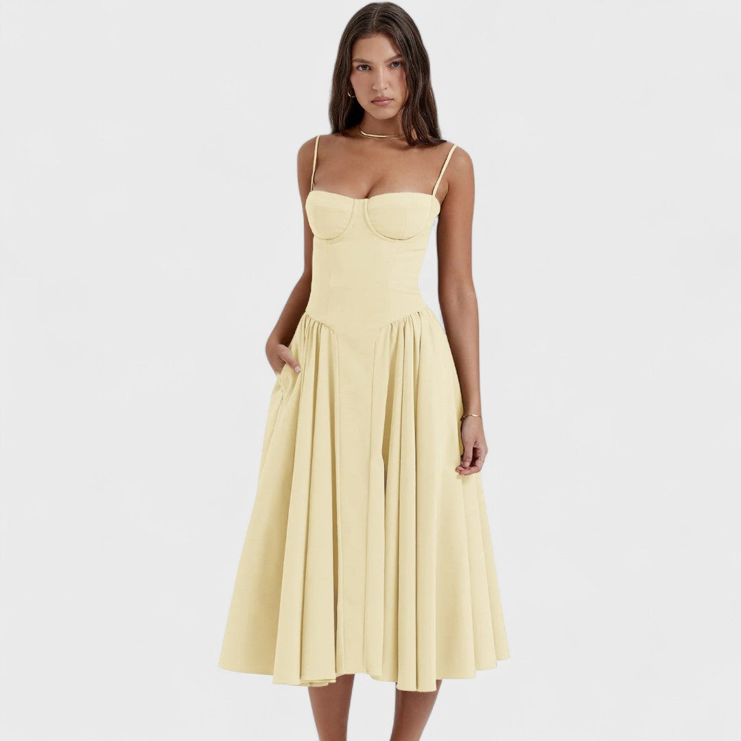 Kiki | Midi-Kleid Premium mit Korsett