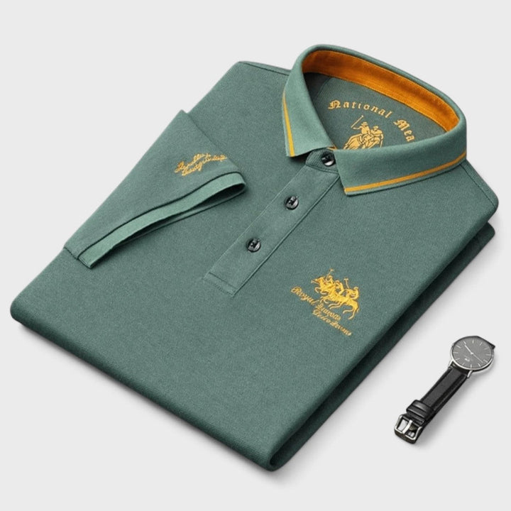 Lorenzo | Luxuriöses Polo aus maßgeschneideter Baumwolle