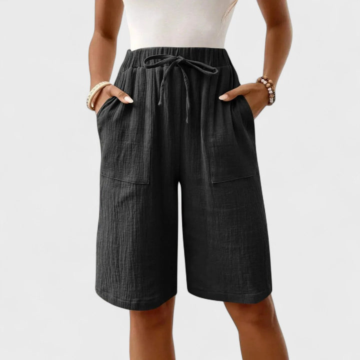 Mayalora | Damen Shorts aus Leinen und Baumwolle