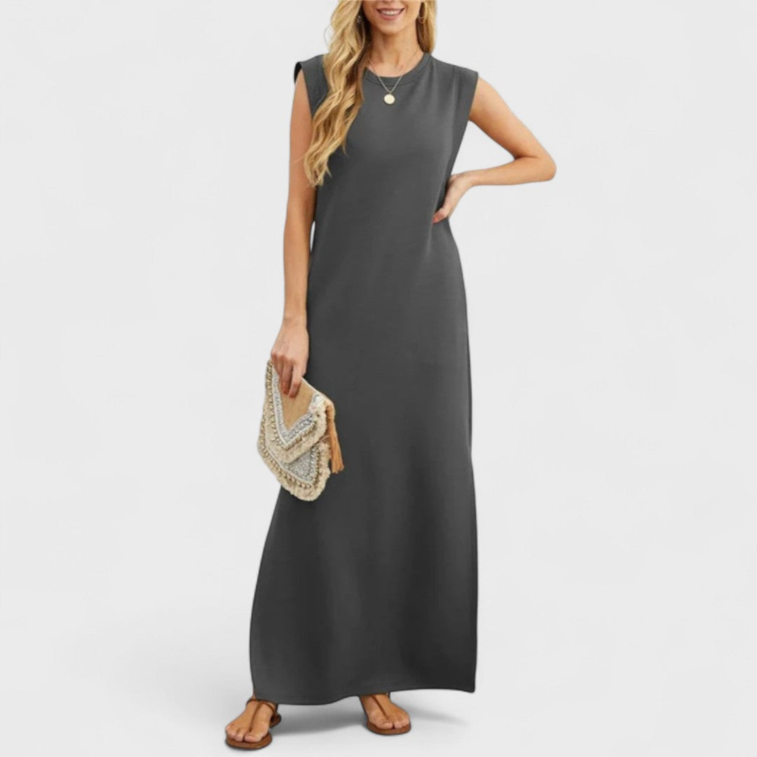 Romaisa | Langes handgefertigtes Kleid für Damen