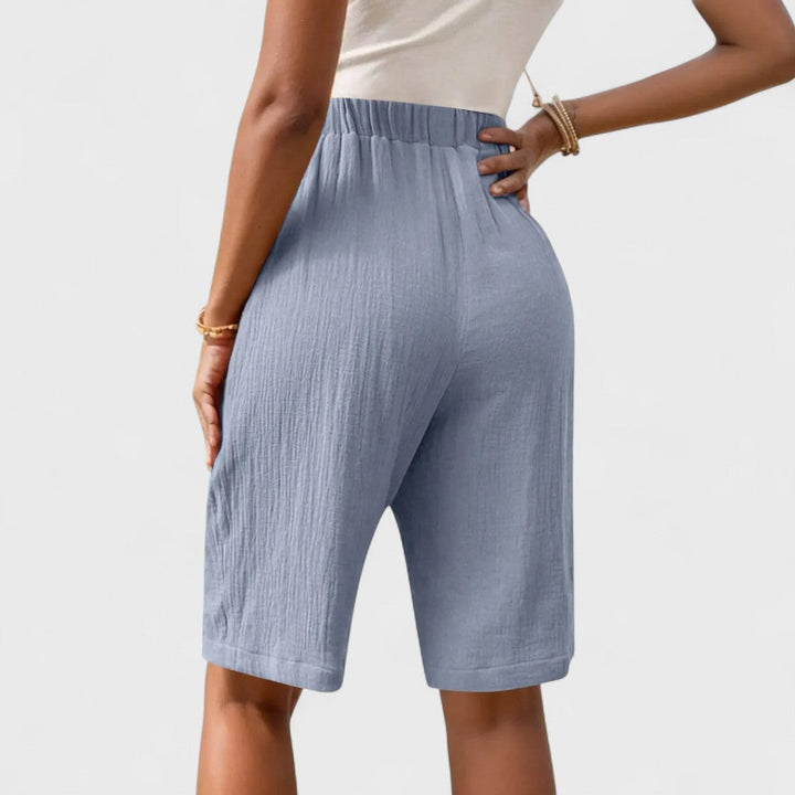 Mayalora | Damen Shorts aus Leinen und Baumwolle