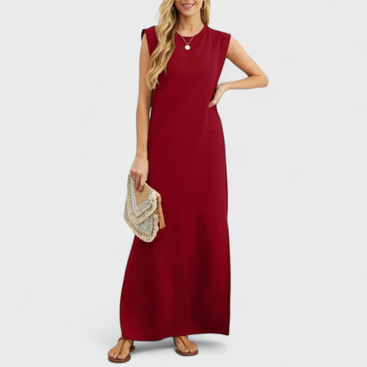 Romaisa | Langes handgefertigtes Kleid für Damen