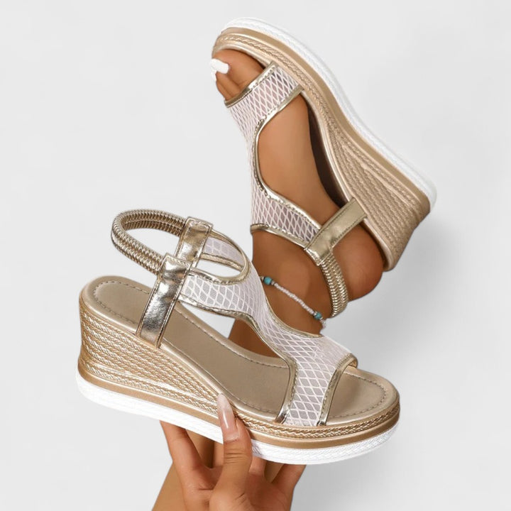Charlotte | Elegante orthopädische Damensandalen