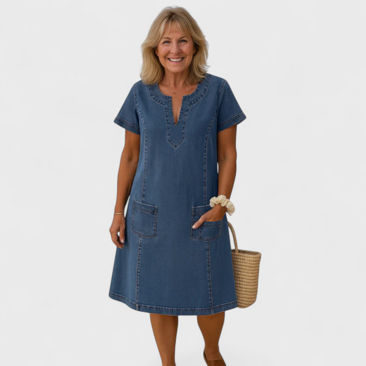 Eva | Denim Kleid