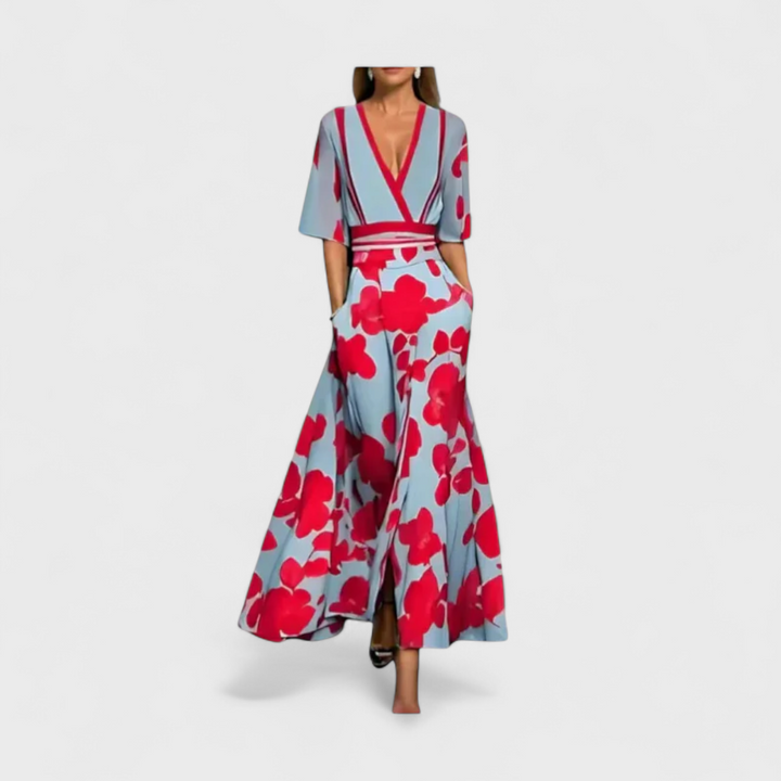 Luna™ - Elegantes leichtes kleid mit armeln
