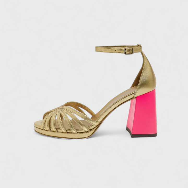 Olvira – Elegante Sandalen mit breitem Absatz