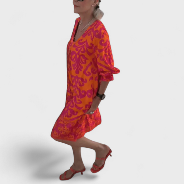 Theresa | Elegante Blumenkleid