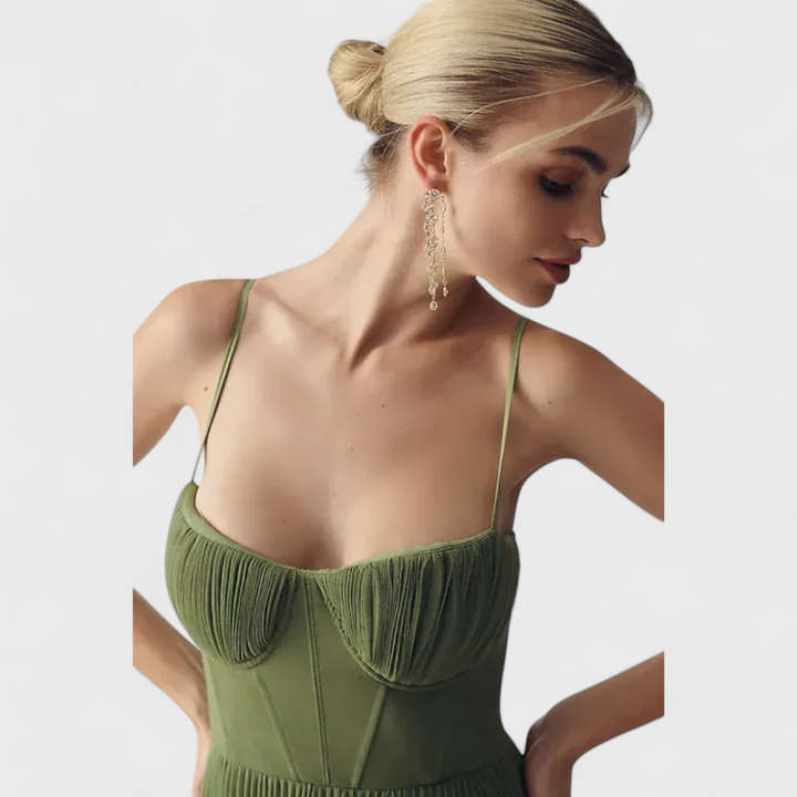 Catherine™ - Plissiertes Tüllkleid