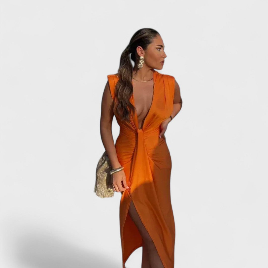 Moriah - Elegantes Plissee-Kleid