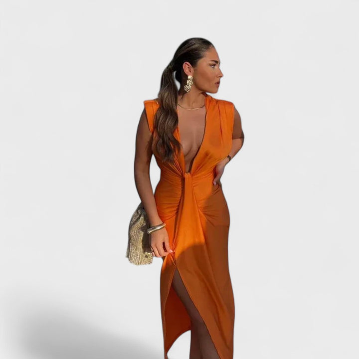 Moriah - Elegantes Plissee-Kleid