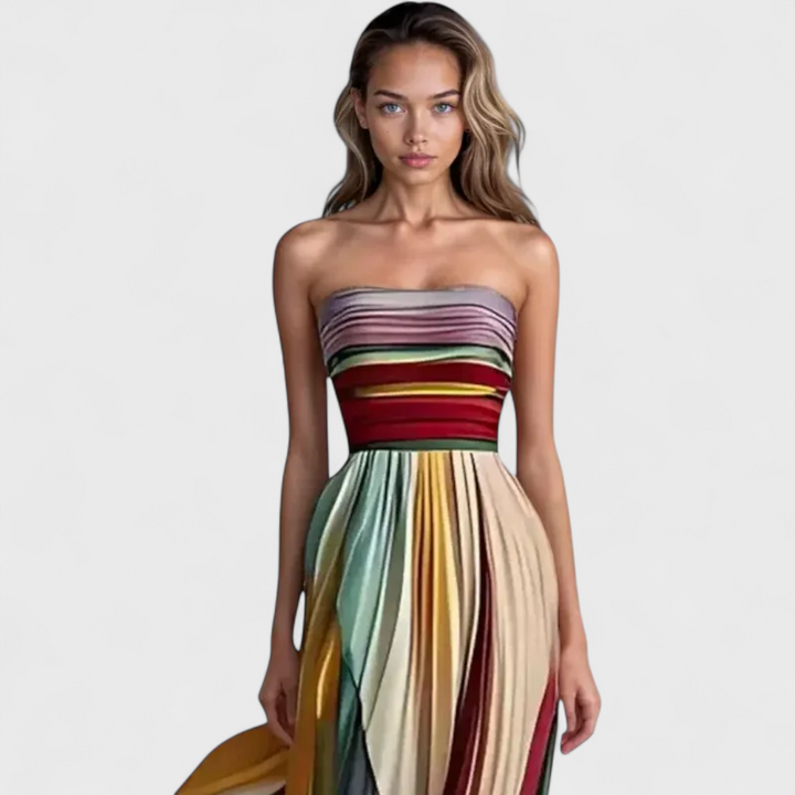 Flora™ - Buntes ärmelloses Kleid