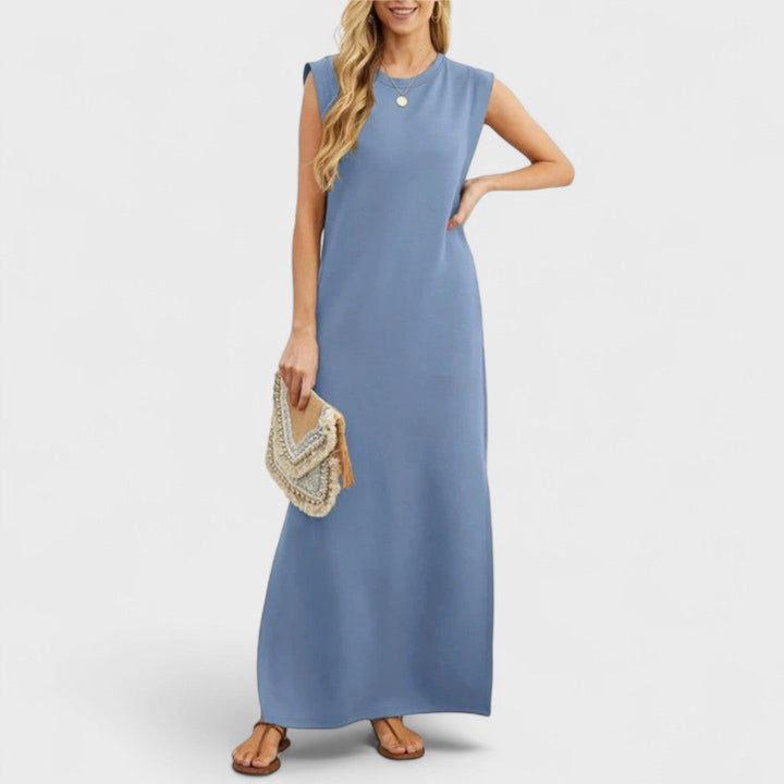 Romaisa | Langes handgefertigtes Kleid für Damen