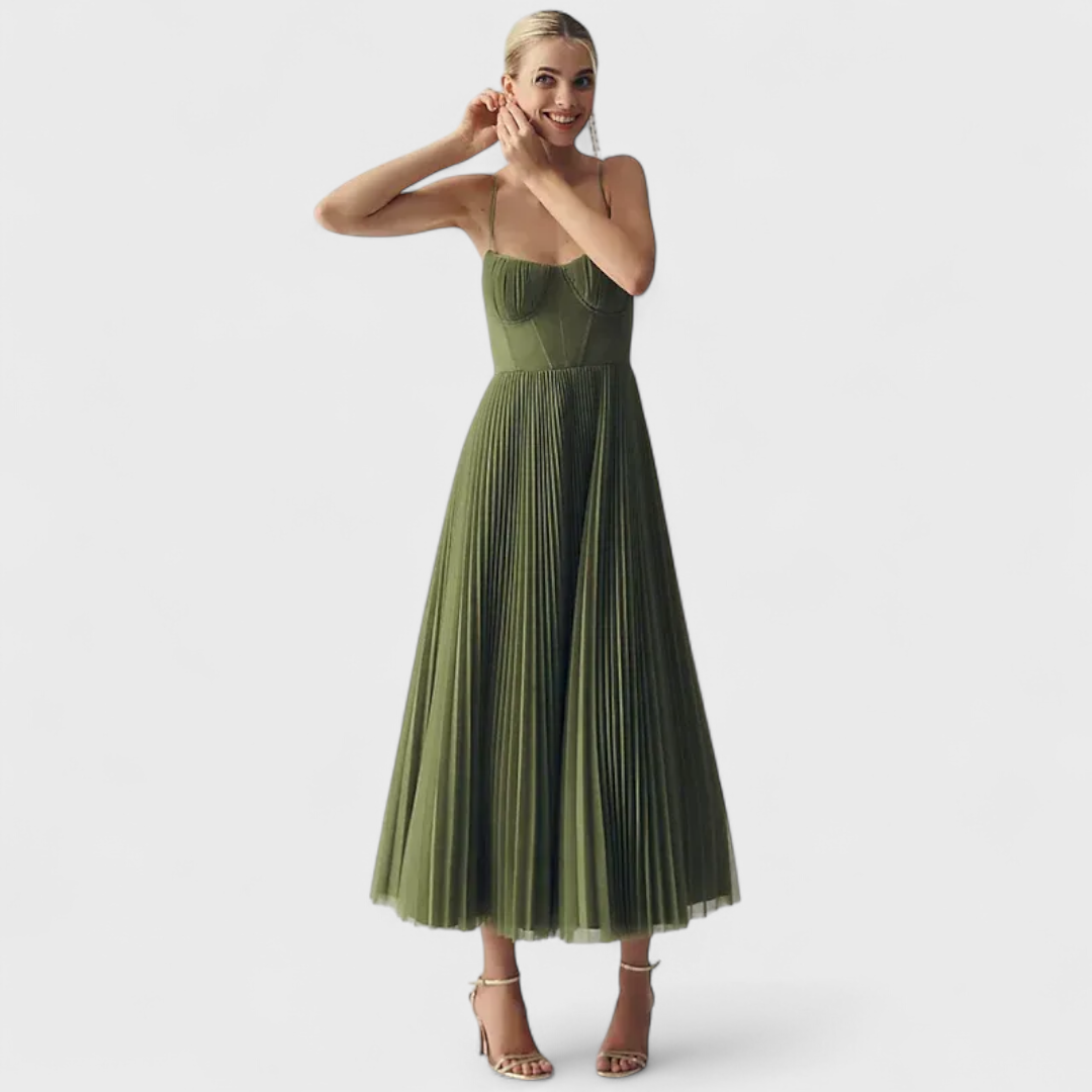 Catherine™ - Plissiertes Tüllkleid