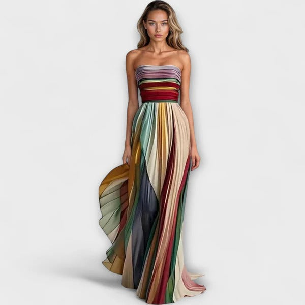 Asien | Langes Casual Premium Kleid
