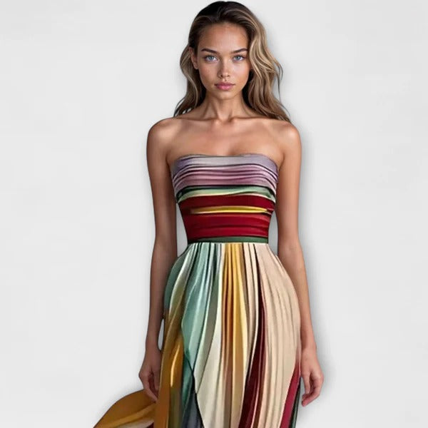 Asien | Langes Casual Premium Kleid