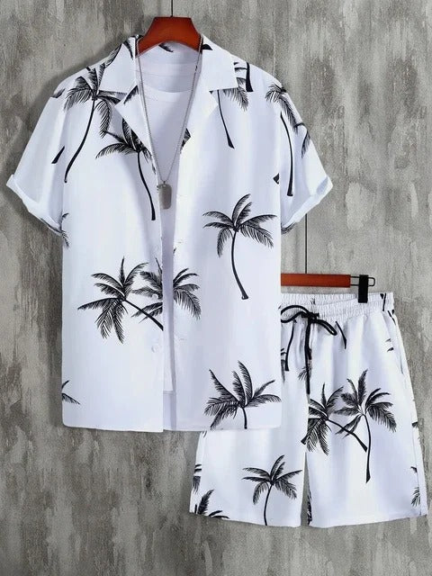 Finn™ | Herren Sommerhemden und Shorts Set