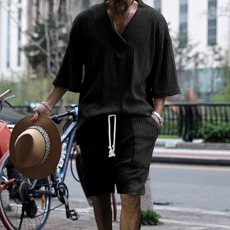 Jack™ | Set Casual mit V-Ausschnitt für Herren
