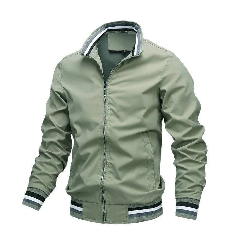 Dave™ | Sommerjacke mit Streifendetails