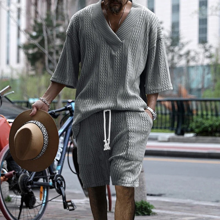 Jack™ | Set Casual mit V-Ausschnitt für Herren
