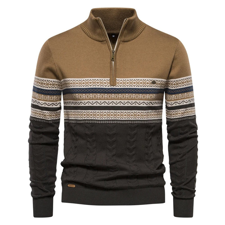Oliver™ | Pullover mit Stehkragen und Reißverschluss