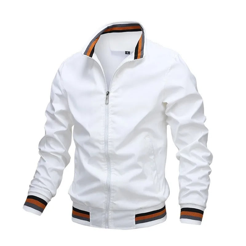 Dave™ | Sommerjacke mit Streifendetails