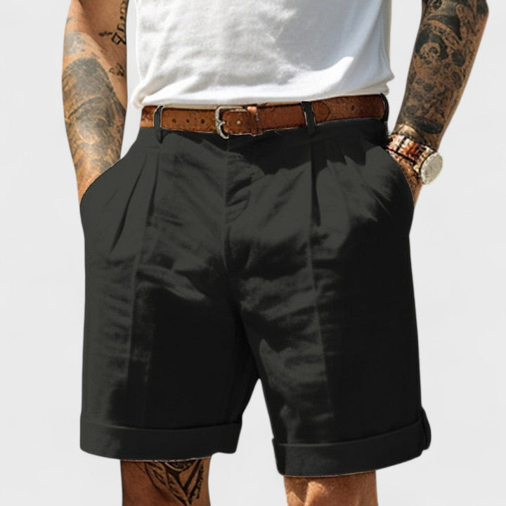 Egon | Premium Shorts aus Leinen und Baumwolle